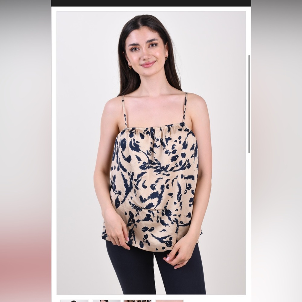 Vero Moda “Hailey Nomad” Patterned Camisole-NWT